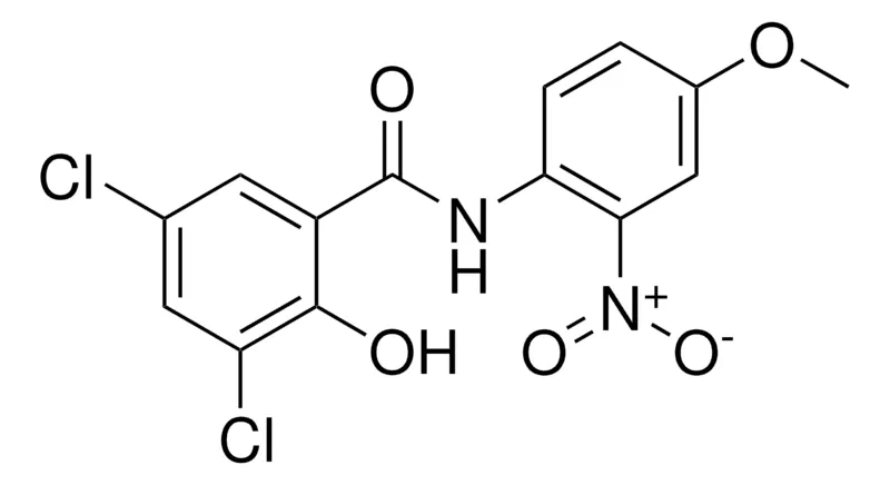 Sigma-Aldrich 3,5-DICHLORO-2-HYDROXY-N-(4-METHOXY-2-NITRO-PHENYL)-BENZAMIDE,AldrichCPR