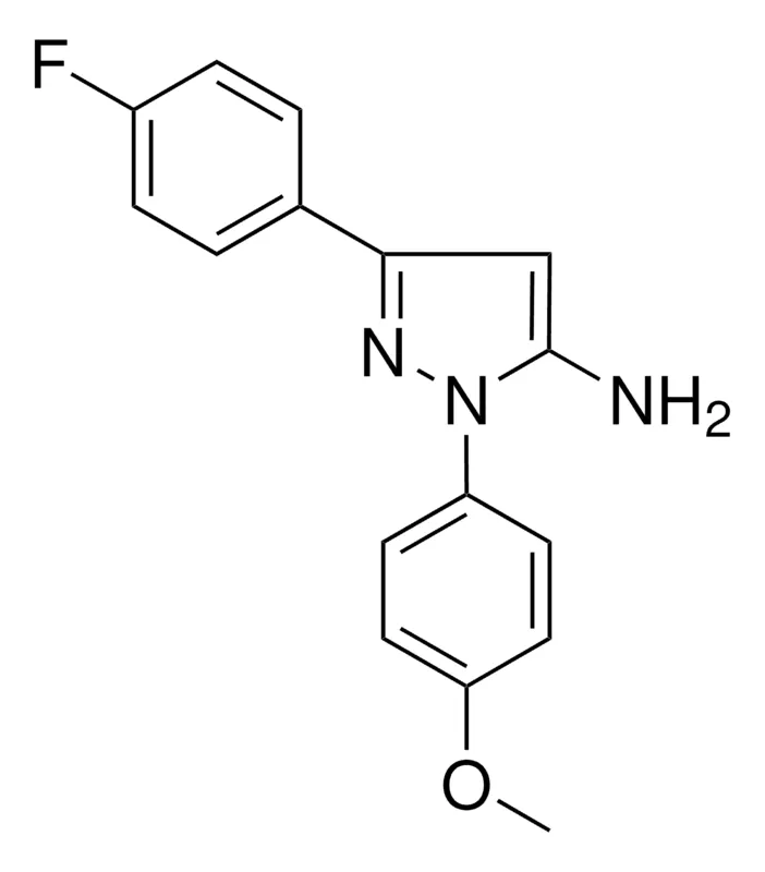 Sigma-Aldrich 3-(4-FLUOROPHENYL)-1-(4-METHOXYPHENYL)-1H-PYRAZOL-5-AMINE,AldrichCPR