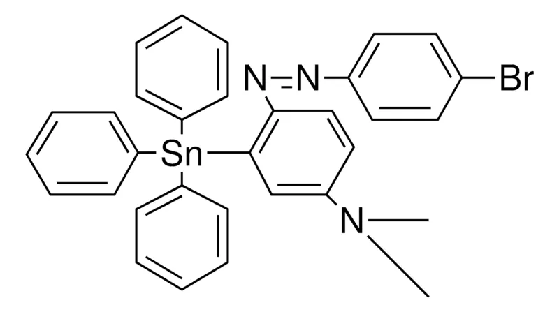 Sigma-Aldrich 4-BROMO-4'-(DIMETHYLAMINO)-2'-(TRIPHENYLSTANNYL)AZOBENZENE,AldrichCPR