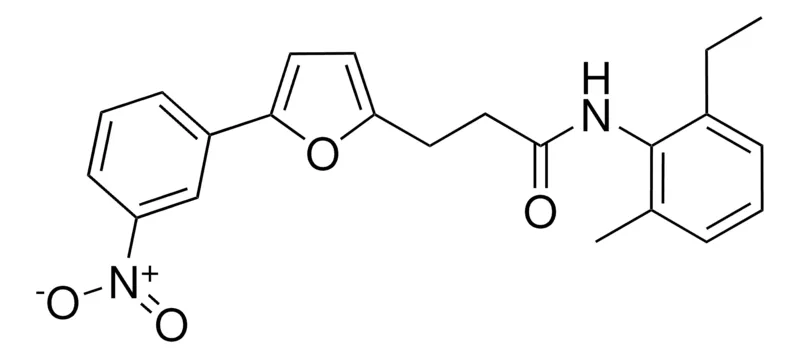 Sigma-Aldrich N-(2-ETHYL-6-METHYLPHENYL)-3-(5-(3-NITROPHENYL)-2-FURYL)PROPANAMIDE,AldrichCPR