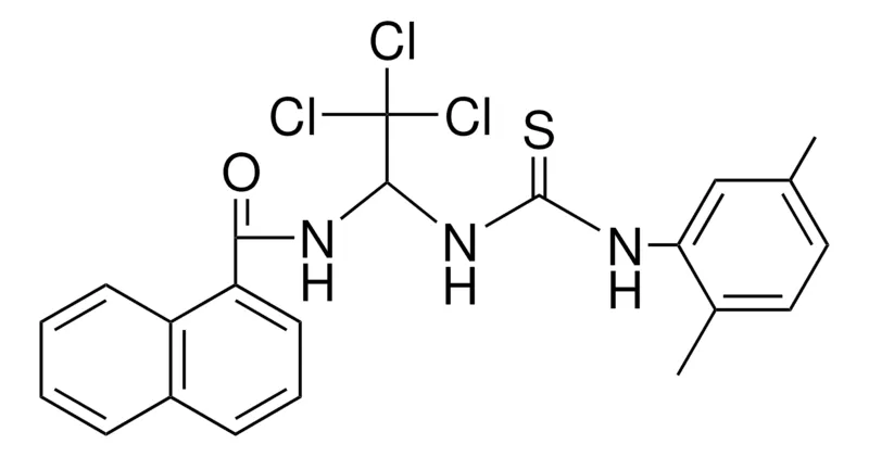 Sigma-Aldrich NAPHTHALENE-CARBOXYLIC ACID (TRICHLORO-1-(3-(2,5-DI-ME-PH)-THIOUREIDO)-ET)-AMIDE,AldrichCPR