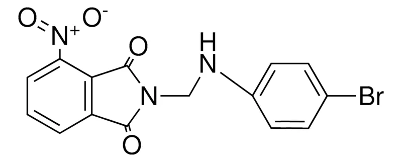 Sigma-Aldrich 2-((4-BROMO-PHENYLAMINO)-METHYL)-4-NITRO-ISOINDOLE-1,3-DIONE,AldrichCPR