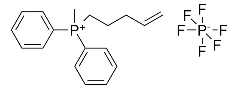 Sigma-Aldrich METHYL-PENT-4-ENYL-DIPHENYL-PHOSPHONIUM, HEXAFLUORO PHOSPHATE,AldrichCPR