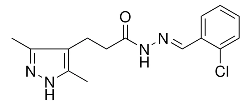 Sigma-Aldrich 3-(3,5-DIMETHYL-1H-PYRAZOL-4-YL)-PROPIONIC ACID (2-CHLORO-BENZYLIDENE)-HYDRAZIDE,AldrichCPR