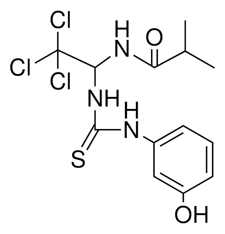 Sigma-Aldrich N-(2,2,2-TRICHLORO-1-(3-(3-HYDROXY-PHENYL)-THIOUREIDO)-ETHYL)-ISOBUTYRAMIDE,AldrichCPR