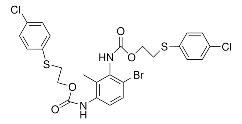 Sigma-Aldrich N,N'(4-BROMO-2-METHYL-M-PHENYLENE)BIS(2-(4-CHLOROPHENYLTHIO)ETHYL CARBAMATE)，AldrichCPR