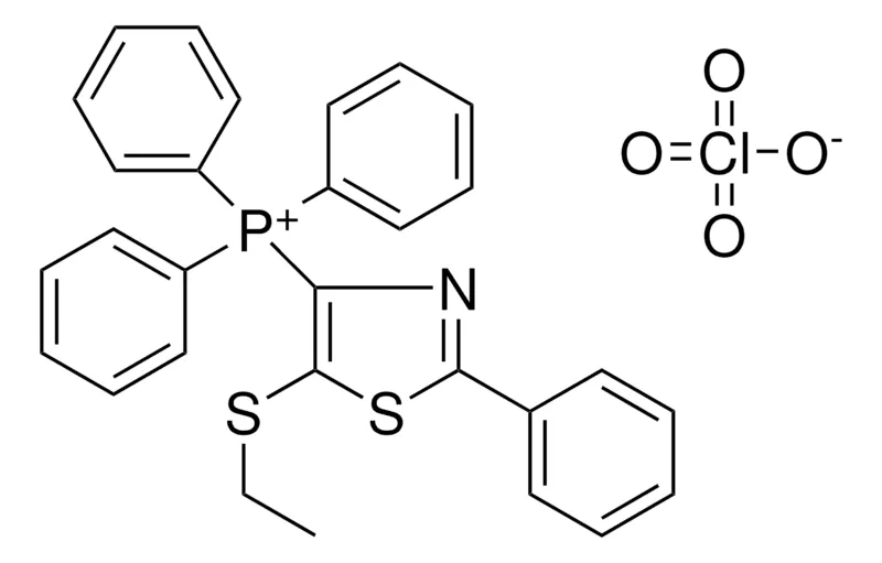 Sigma-Aldrich (5-ETHYLSULFANYL-2-PHENYL-THIAZOL-4-YL)-TRIPHENYL-PHOSPHONIUM, PERCHLORATE,AldrichCPR