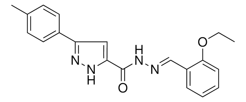 Sigma-Aldrich 5-P-TOLYL-2H-PYRAZOLE-3-CARBOXYLIC ACID (2-ETHOXY-BENZYLIDENE)-HYDRAZIDE，AldrichCPR