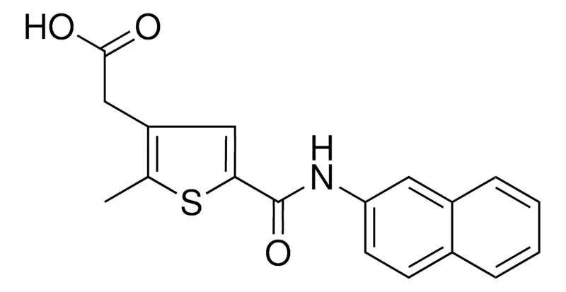 Sigma-Aldrich (2-METHYL-5-((2-NAPHTHYLAMINO)CARBONYL)-3-THIENYL)ACETIC ACID,AldrichCPR