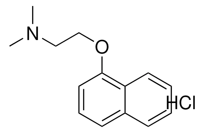 Sigma-Aldrich N,N-DIMETHYL-2-(1-NAPHTHYLOXY)ETHANAMINE HYDROCHLORIDE,AldrichCPR