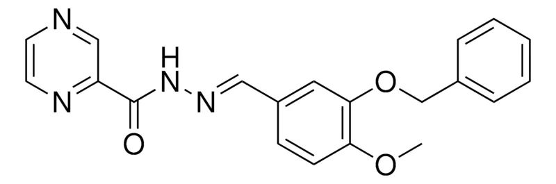 Sigma-Aldrich PYRAZINE-2-CARBOXYLIC ACID (3-BENZYLOXY-4-METHOXY-BENZYLIDENE)-HYDRAZIDE,AldrichCPR