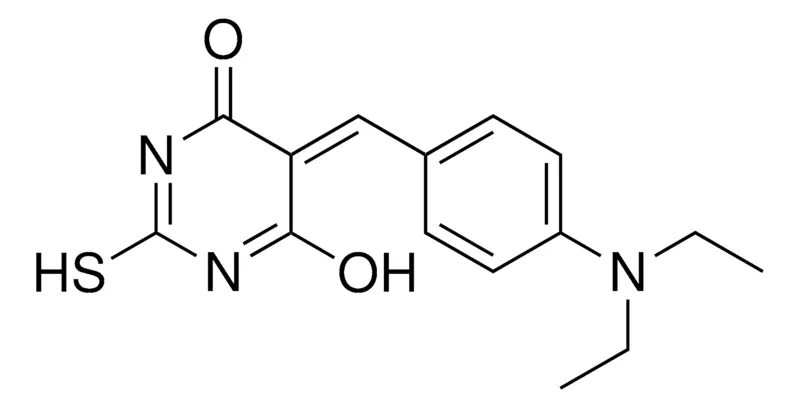 Sigma-Aldrich 5-(4-DIETHYLAMINO-BENZYLIDENE)-6-HYDROXY-2-MERCAPTO-5H-PYRIMIDIN-4-ONE,AldrichCPR