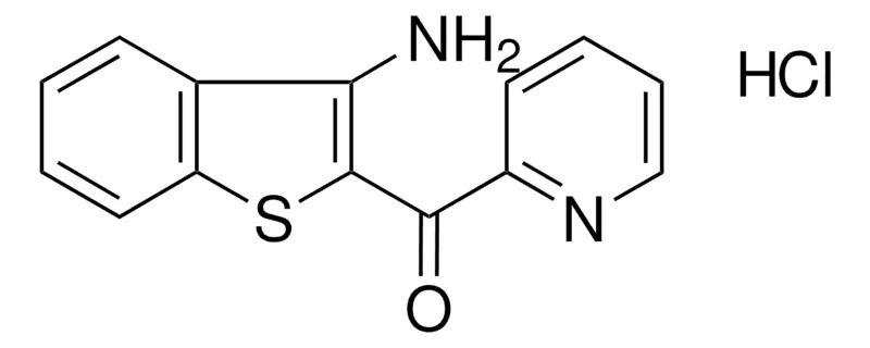 Sigma-Aldrich (3-AMINO-1-BENZOTHIEN-2-YL)(2-PYRIDINYL)METHANONE HYDROCHLORIDE,AldrichCPR