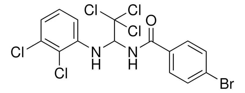 Sigma-Aldrich 4-BROMO-N-(2,2,2-TRICHLORO-1-(2,3-DICHLORO-PHENYLAMINO)-ETHYL)-BENZAMIDE,AldrichCPR
