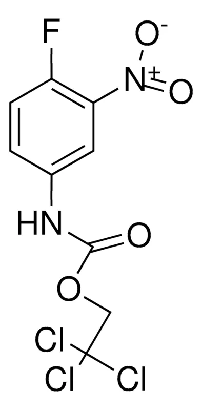 Sigma-Aldrich 2,2,2-TRICHLOROETHYL N-(4-FLUORO-3-NITROPHENYL)CARBAMATE,AldrichCPR
