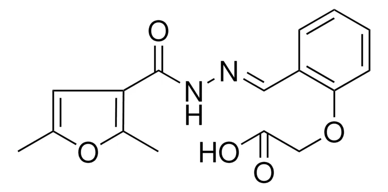Sigma-Aldrich (2-((2,5-DIMETHYL-FURAN-3-CARBONYL)-HYDRAZONOMETHYL)-PHENOXY)-ACETIC ACID,AldrichCPR