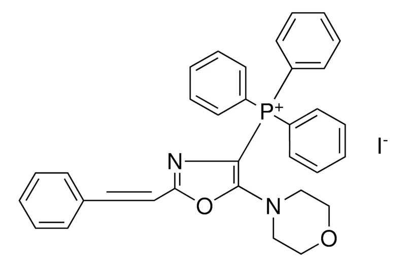 Sigma-Aldrich (5-MORPHOLIN-4-YL-2-STYRYL-OXAZOL-4-YL)-TRIPHENYL-PHOSPHONIUM, IODIDE,AldrichCPR