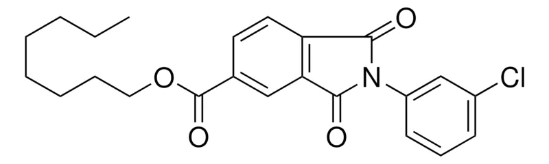 Sigma-Aldrich 2-(3-CL-PHENYL)-1,3-DIOXO-2,3-DIHYDRO-1H-ISOINDOLE-5-CARBOXYLIC ACID OCTYL ESTER,AldrichCPR