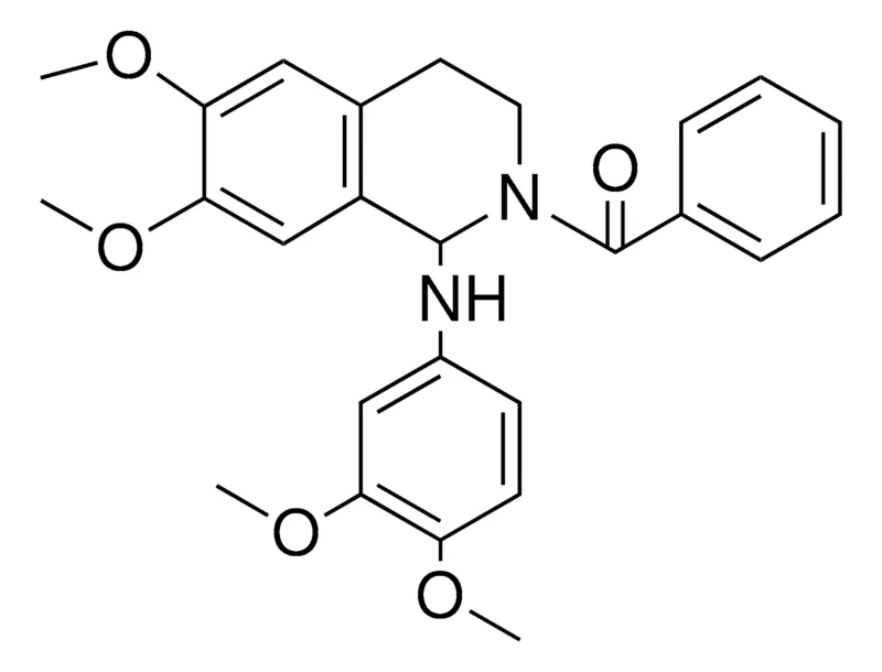 Sigma-Aldrich (1-(3,4-DI-MEO-PHENYLAMINO)-6,7-DIMETHOXY-2H-1H-ISOQUINOLIN-2-YL)-PH-METHANONE,AldrichCPR