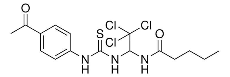 Sigma-Aldrich PENTANOIC ACID (1-(3-(4-ACETYL-PHENYL)-THIOUREIDO)-2,2,2-TRICHLORO-ETHYL)-AMIDE，AldrichCPR