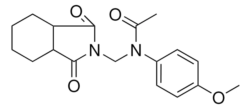 Sigma-Aldrich N-(1,3-DIOXO-OCTAHYDRO-ISOINDOL-2-YLMETHYL)-N-(4-METHOXY-PHENYL)-ACETAMIDE,AldrichCPR