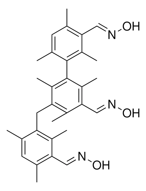 Sigma-Aldrich 5-{3-[(E)-(HYDROXYIMINO)METHYL]-2,4,6-TRIMETHYLBENZYL}-2,2',4,4',6,6'-HEXAMETHYL[1,1'-BIPHENYL]-3,3'-DICARBALDEHYDE DIOXIME，AldrichCPR