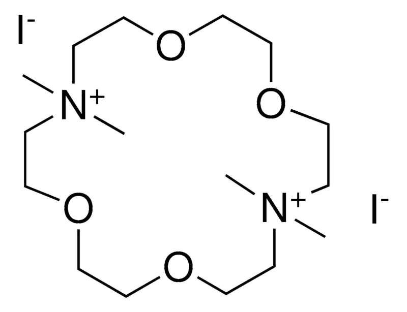 Sigma-Aldrich 7,7,16,16-TETRAMETHYL-1,4,10,13-TETRAOXA-7,16-DIAZONIACYCLOOCTADECANE DIIODIDE,AldrichCPR