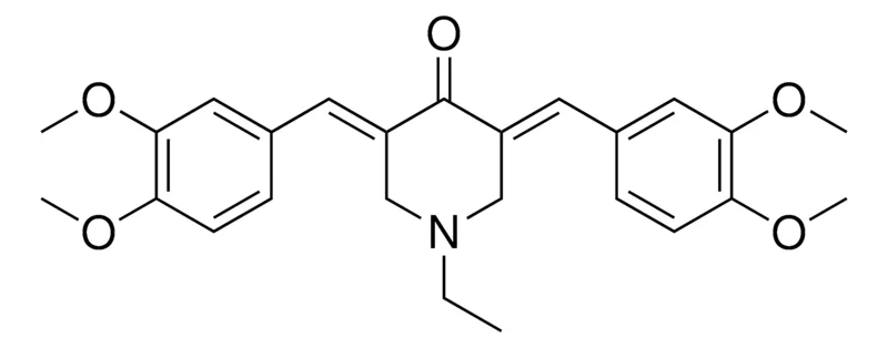 Sigma-Aldrich 3,5-BIS(3,4-DIMETHOXYBENZYLIDENE)-1-ETHYL-4-PIPERIDINONE,AldrichCPR