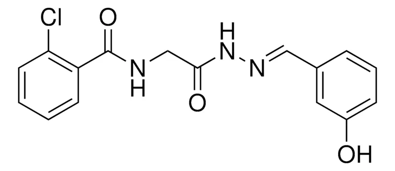 Sigma-Aldrich 2-CHLORO-N-(2-(2-(3-HYDROXYBENZYLIDENE)HYDRAZINO)-2-OXOETHYL)BENZAMIDE,AldrichCPR
