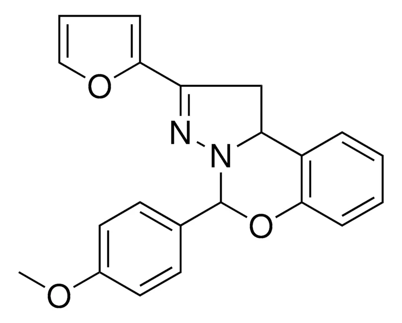 Sigma-Aldrich 2-FURAN-2-YL-4-(4-MEO-PH)-1,9B-DIHYDRO-5-OXA-3,3A-DIAZA-CYCLOPENTA(A)NAPHTHALENE，AldrichCPR