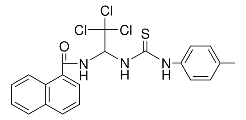 Sigma-Aldrich NAPHTHALENE-CARBOXYLIC ACID (2,2,2-TRICHLORO-1-(3-P-TOLYL-THIOUREIDO)-ET)-AMIDE,AldrichCPR