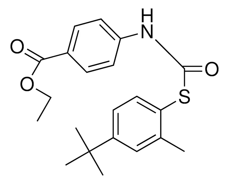 Sigma-Aldrich S-(4-TERT-BUTYL-2-METHYLPHENYL) N-(4-(ETHOXYCARBONYL)PHENYL)THIOCARBAMATE,AldrichCPR
