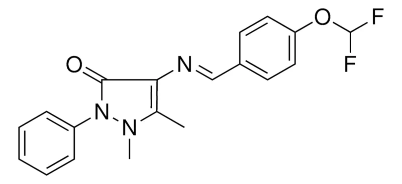 Sigma-Aldrich 4-((4-DIFLUOROMETHOXY-BENZYLIDENE)-AMINO)-1,5-DIMETHYL-2-PH-1,2-2H-PYRAZOL-3-ONE，AldrichCPR