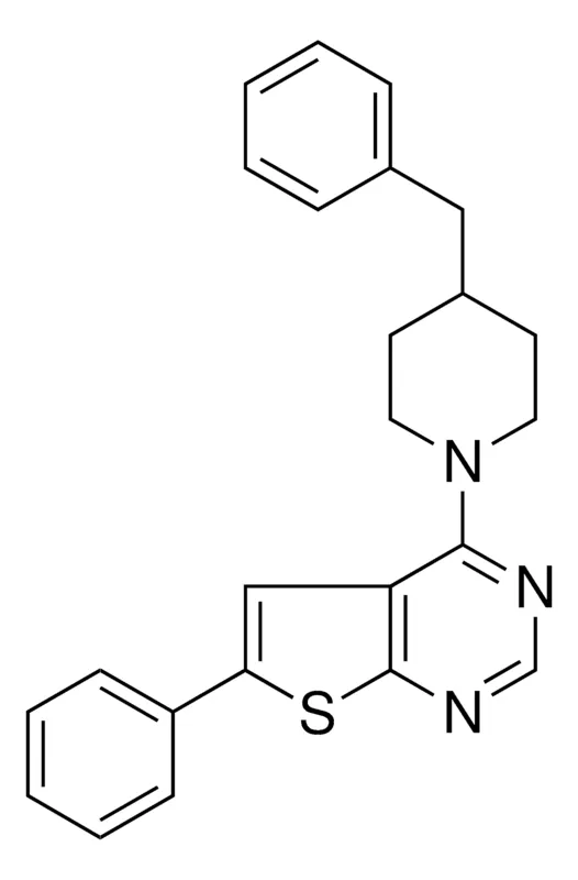 Sigma-Aldrich 4-(4-BENZYL-1-PIPERIDINYL)-6-PHENYLTHIENO(2,3-D)PYRIMIDINE,AldrichCPR