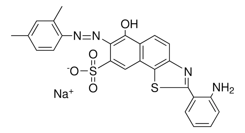 Sigma-Aldrich 2-(AMINO-PH)-7-(2,4-DI-ME-PH-AZO)-6-HO-NAPHTHO(2,1-D)THIAZOLE-8-SULFONIC ACID,NA,AldrichCPR