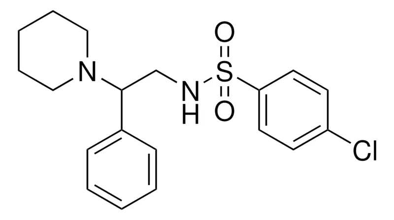 Sigma-Aldrich 4-CHLORO-N-(2-PHENYL-2-PIPERIDIN-1-YL-ETHYL)-BENZENESULFONAMIDE,AldrichCPR