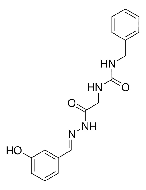 Sigma-Aldrich 2-(3-BENZYLUREIDO)ACETIC (3-HYDROXYBENZYLIDENE)HYDRAZIDE,AldrichCPR