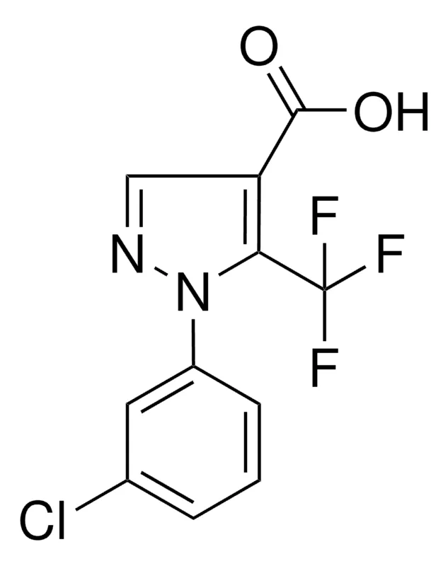 Sigma-Aldrich 1-(3-CHLOROPHENYL)-5-(TRIFLUOROMETHYL)-1H-PYRAZOLE-4-CARBOXYLIC ACID,AldrichCPR
