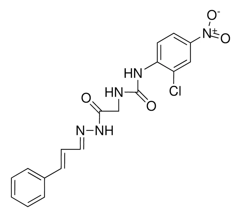 Sigma-Aldrich 2-(3-(2-CHLORO-4-NITROPHENYL)UREIDO)ACETIC (3-PHENYLALLYLIDENE)HYDRAZIDE,AldrichCPR