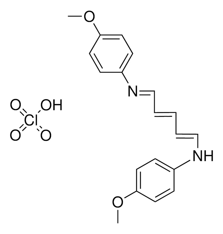 Sigma-Aldrich 4-METHOXY-N-(5-(4-METHOXYANILINO)-2,4-PENTADIEN-1-YLIDENE)ANILINE PERCHLORATE，AldrichCPR