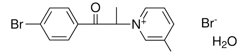 Sigma-Aldrich 1-(2-(4-BROMO-PHENYL)-1-METHYL-2-OXO-ETHYL)-3-METHYL-PYRIDINIUM, BROMIDE HYDRATE,AldrichCPR