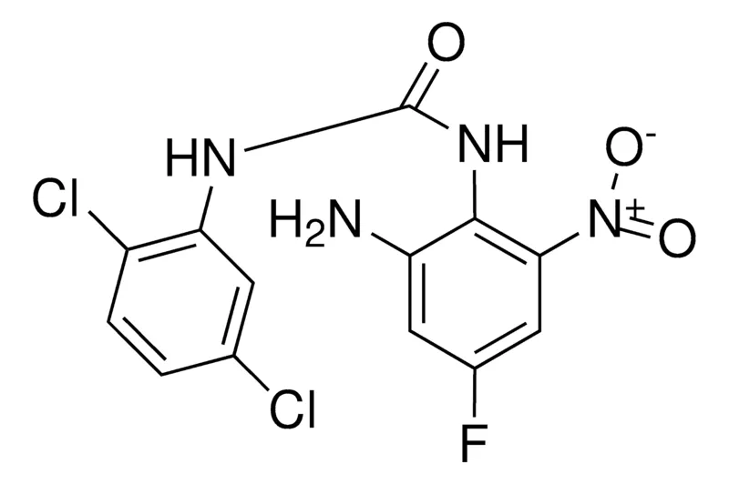 Sigma-Aldrich 1-(2-AMINO-4-FLUORO-6-NITROPHENYL)-3-(2,5-DICHLOROPHENYL)UREA,AldrichCPR