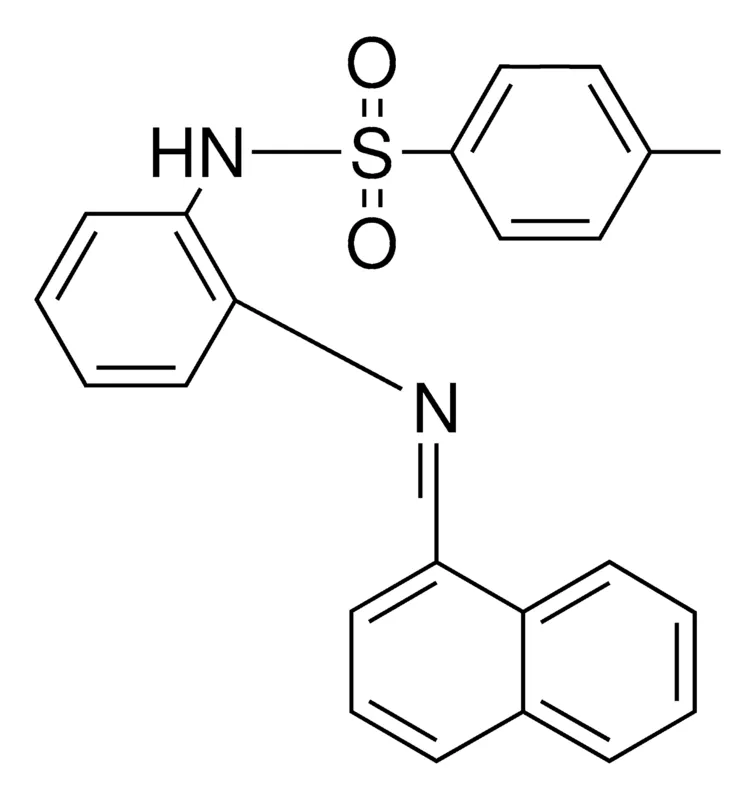 Sigma-Aldrich 4-METHYL-N-(2-((NAPHTHALEN-1-YLMETHYLENE)-AMINO)-PHENYL)-BENZENESULFONAMIDE,AldrichCPR