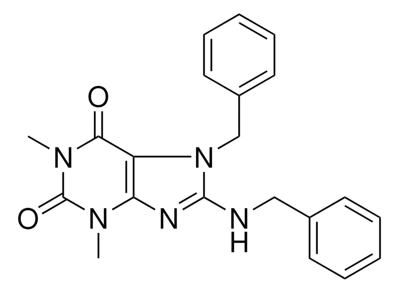 Sigma-Aldrich 7-BENZYL-8-(BENZYLAMINO)-1,3-DIMETHYL-3,7-DIHYDRO-1H-PURINE-2,6-DIONE,AldrichCPR