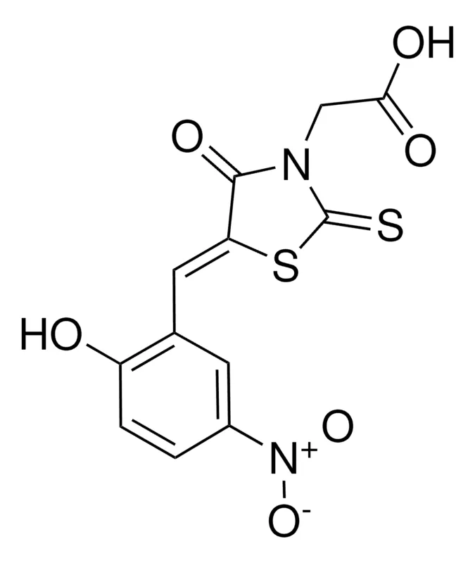 Sigma-Aldrich (5-(2-HO-5-NITROBENZYLIDENE)-4-OXO-2-THIOXO-1,3-THIAZOLIDIN-3-YL)ACETIC ACID,AldrichCPR