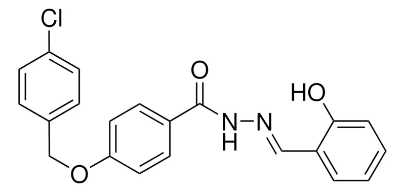 Sigma-Aldrich 4-((4-CHLOROBENZYL)OXY)-N'-(2-HYDROXYBENZYLIDENE)BENZOHYDRAZIDE，AldrichCPR