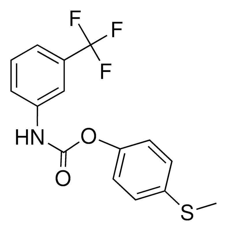 Sigma-Aldrich 4-(METHYLTHIO)PHENYL N-(3-(TRIFLUOROMETHYL)PHENYL)CARBAMATE，AldrichCPR