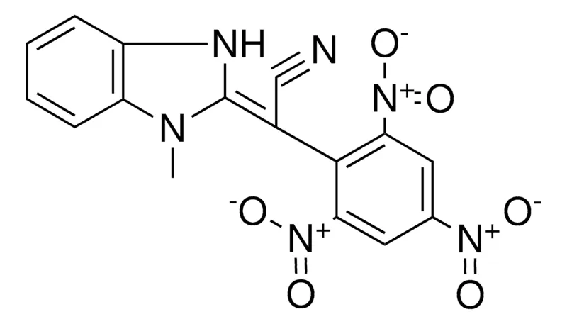 Sigma-Aldrich (1-ME-1,3-DIHYDRO-BENZOIMIDAZOL-2-YLIDENE)-(2,4,6-TRINITRO-PHENYL)-ACETONITRILE,AldrichCPR