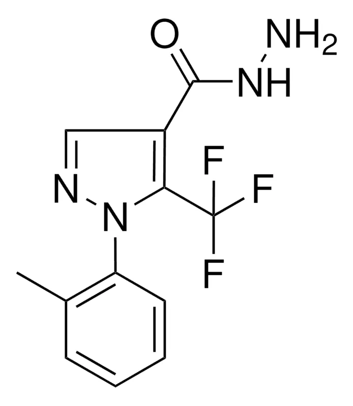 Sigma-Aldrich 1-(2-METHYLPHENYL)-5-(TRIFLUOROMETHYL)-1H-PYRAZOLE-4-CARBOHYDRAZIDE,AldrichCPR