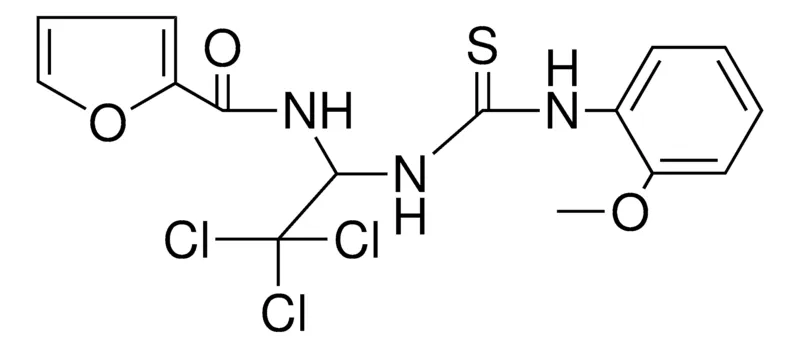Sigma-Aldrich FURAN-2-CARBOXYLIC ACID (2,2,2-TRICHLORO-1-(3-(2-MEO-PH)-THIOUREIDO)-ET)-AMIDE,AldrichCPR